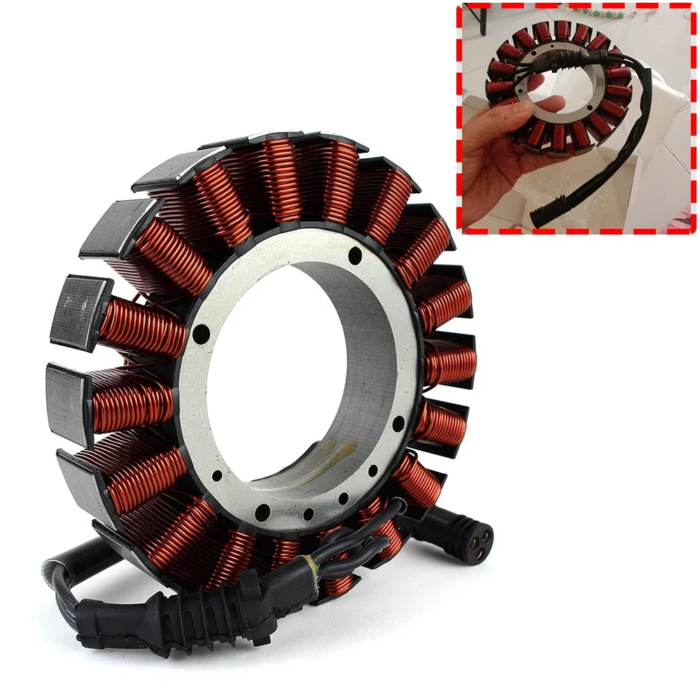 Stator Coil For Harley FLHR FLHPE FLHRC FLHRS FLHR FLHRSE FLHTCU 103 Road King Police Classic Custom CVO Ultra Electra