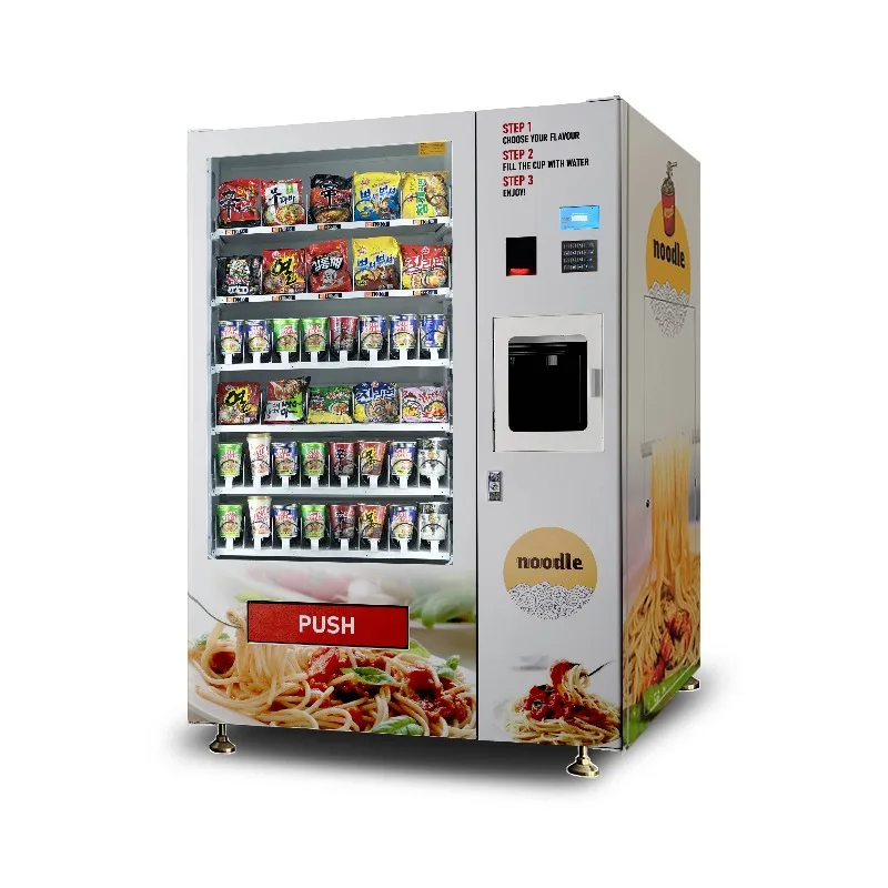 

Интеллектуальный круглосуточный торговый автомат самообслуживания для лапши быстрого приготовления с подачей горячей воды, настраиваемый под заказ