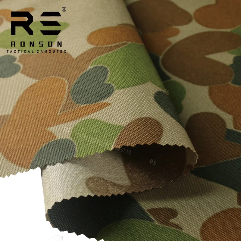 

Australian Camouflage Fabric 1000D Polyester Air Variable Yarn High-strength Wear-resistant Waterproof Vest Backpack Fabric