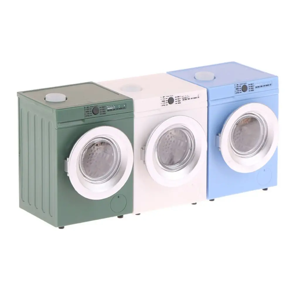 

Dollhouse Miniature Simulation Drum Washing Machine Simulation 1:12 Furniture 1/12 Washing Machine Door Can Be Opened