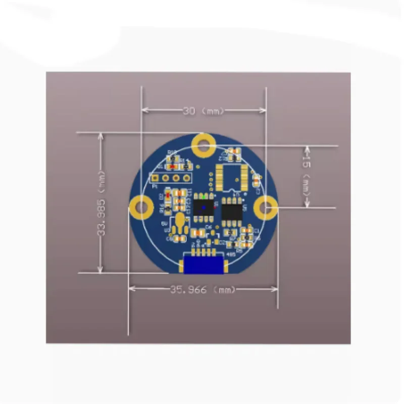 RS485Magnetic Encoder Angle Sensor Motor Encoder High Precision MODBUS/Tama River Communication Protocol