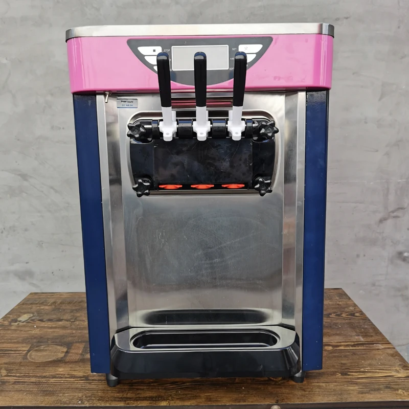 Automatic Ice Cream Machine Maker with Built-in Compressor 6.5*2 Quart No Pre-freezing Fruit Yogurt Machine