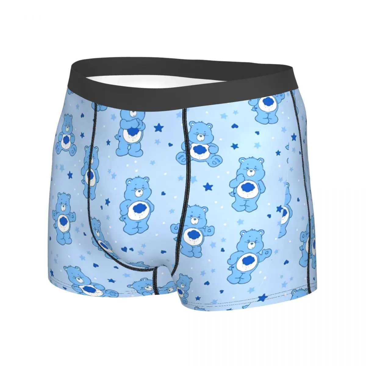 Care Bears Boxer Shorts Pouch ชุดชั้นในคุณภาพการพิมพ์ Boxer Brief Soft Trend Men's Underpants ขนาดใหญ่