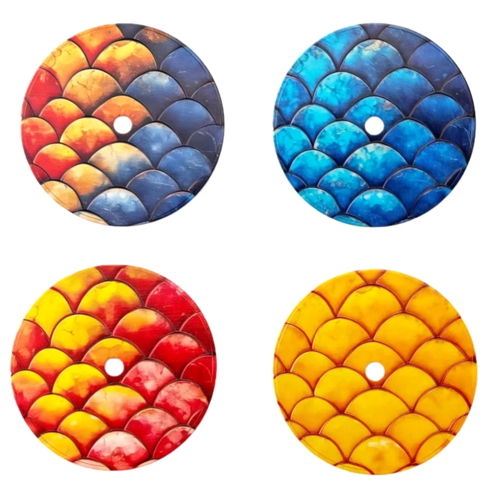 NH35 28.5mm Koi Fish Scales Pattern Watch Dial Carp Sterile Pure Aesthetic for NH35 NH34 4R35 NH38 Automatic Movement Parts