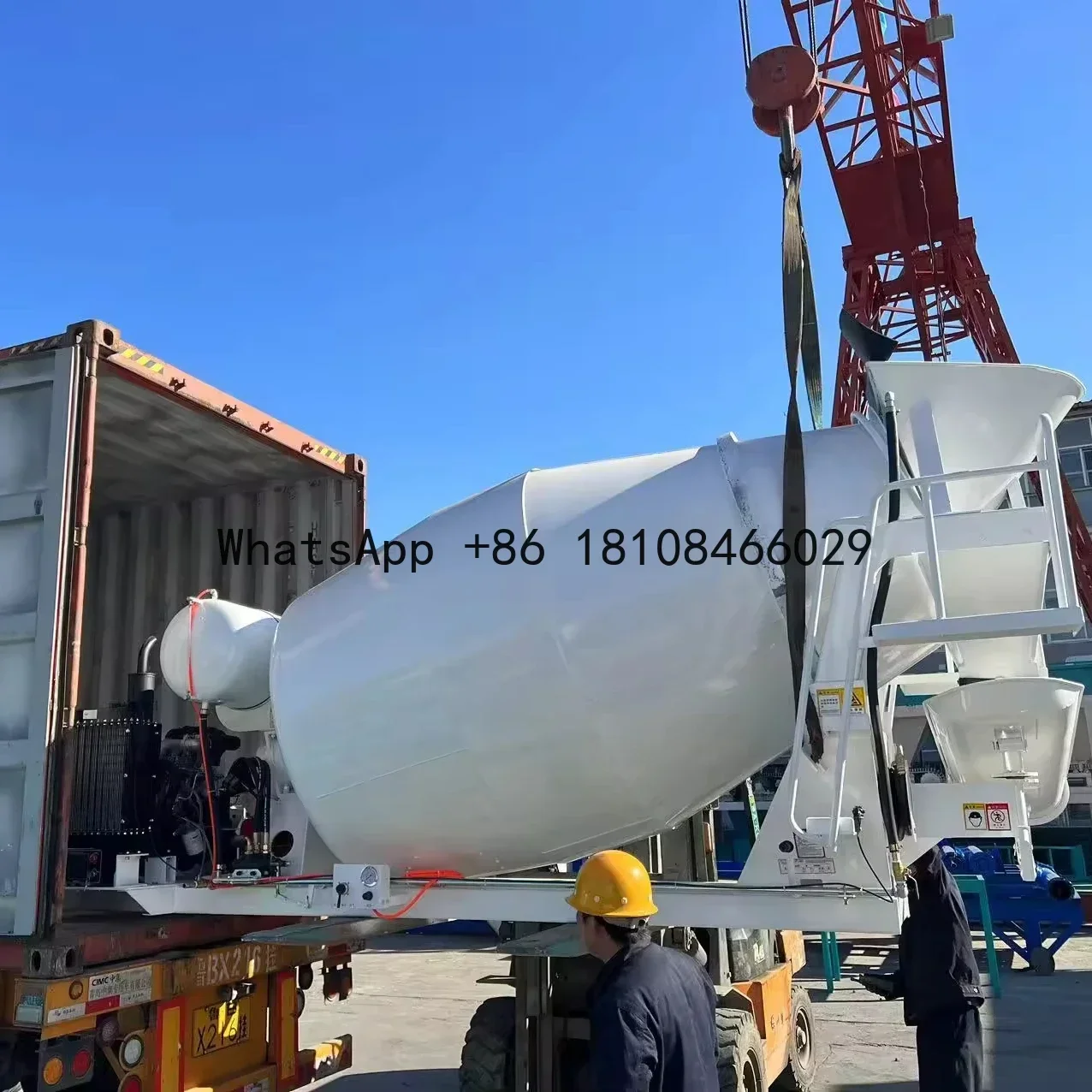 volumetric concrete mixer truck  for sale 2.5m3 self loading concrete mixer truck  High efficiency and professional