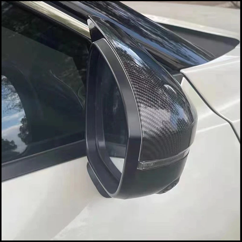 

For Nissan JUKE 2019 2020 2021 2022 Door Side Wing Rearview Mirror Cover Cap Sticker Trim Car Styling Auto Accessories