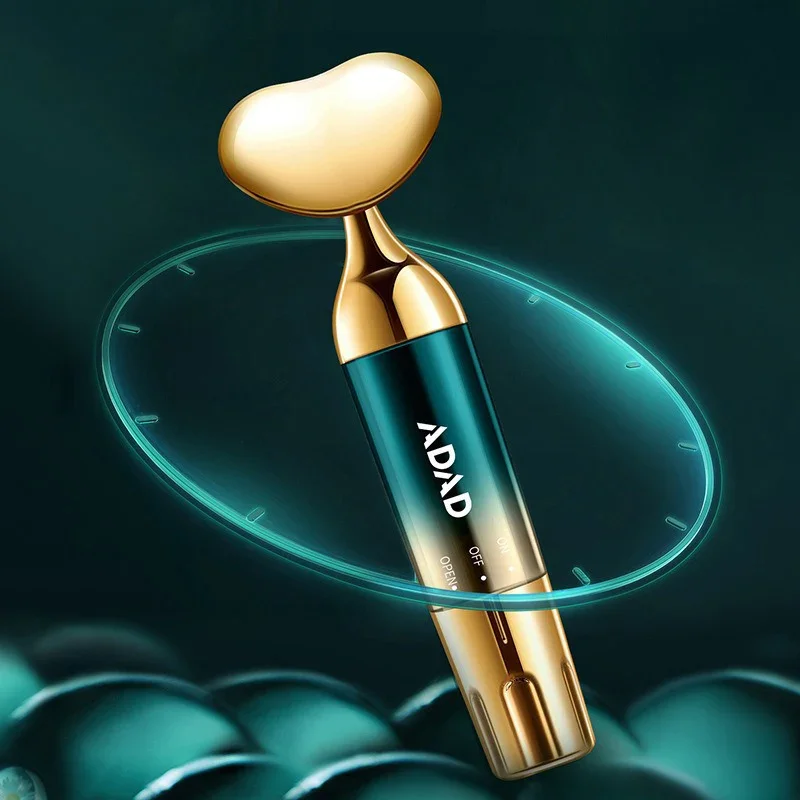 جهاز تجميل الوجه الكهربائي، الموجات فوق الصوتية، تدليك الاهتزاز، الرفع، تشكيل الوجه على شكل حرف V، العناية بالبشرة العميقة، بطارية AA ML-090-DC