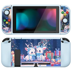 PlayVital ZealProtect Soft Protective Case for Nintendo Switch, Custom Cute Case Cover with Thumb Grips