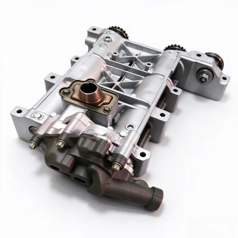 Engine Oil Pump Balance Shaft Assembly Compatible with Mercedes-Benz M271 2710341003 A2710300671 A2710300771 A2711800134
