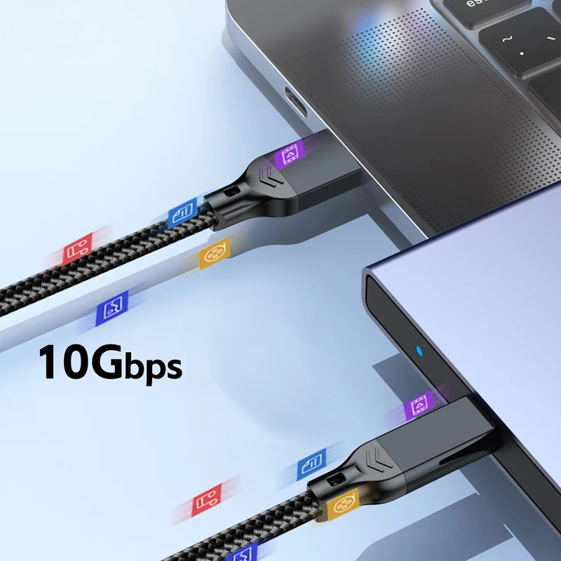Cable in Use with SSD and Laptop