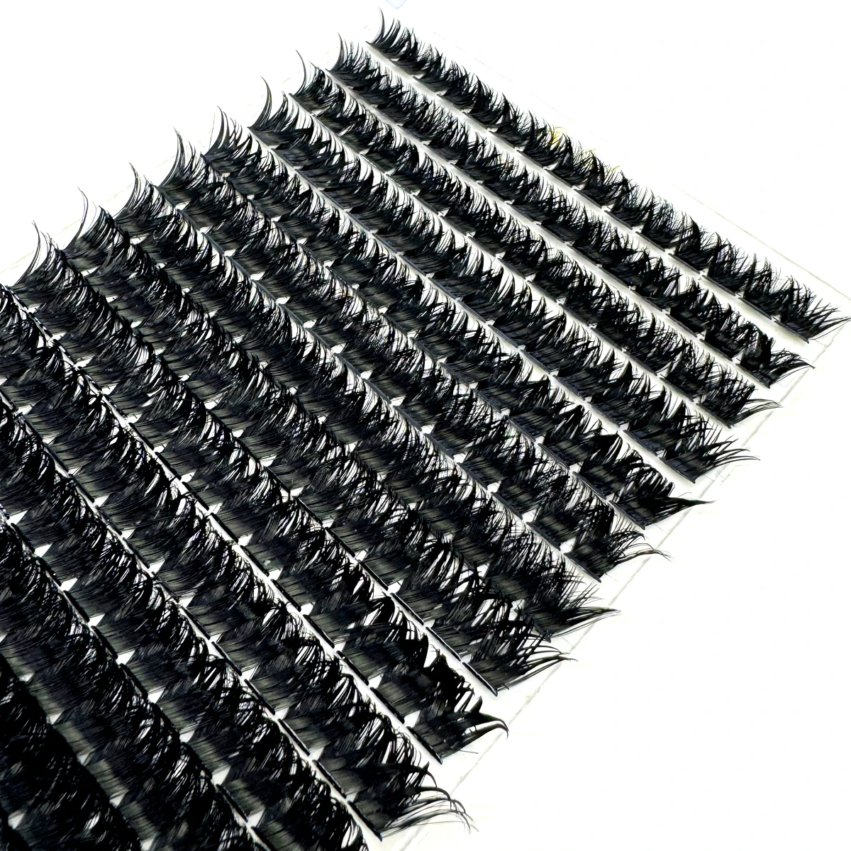 New Cluster Eyelash Extension 14 Rows 100D/150D/200D Natural Style Individual Eyelashes Handmade Eyelash Bundles 3D Mink Lashes