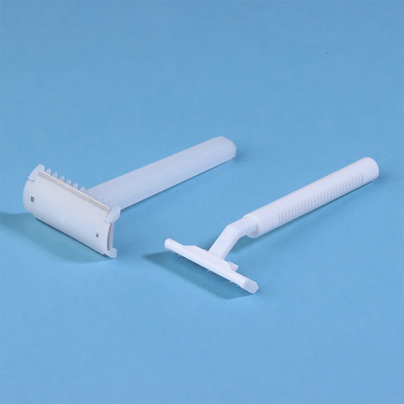 10Pcs Medical Disposable Razors For Women Men's Sanitary Shaver 1 Or 2 Layer Sharp Stainless Blade Hair Remove Tool