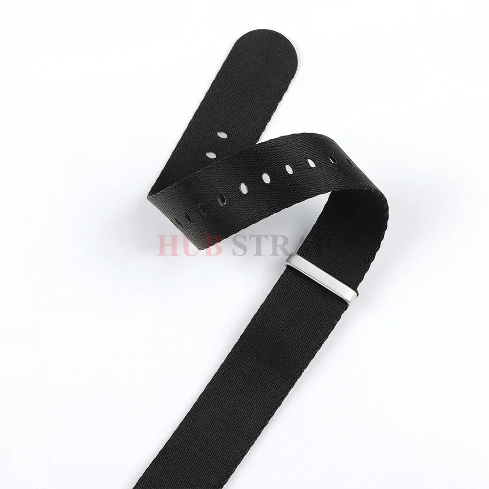 20 مللي متر 22 مللي متر حزام نايلون عالي الكثافة لأوميغا ساماستر سوار عالي الجودة لساعة رولكس مقاوم للماء ومقاوم للعرق