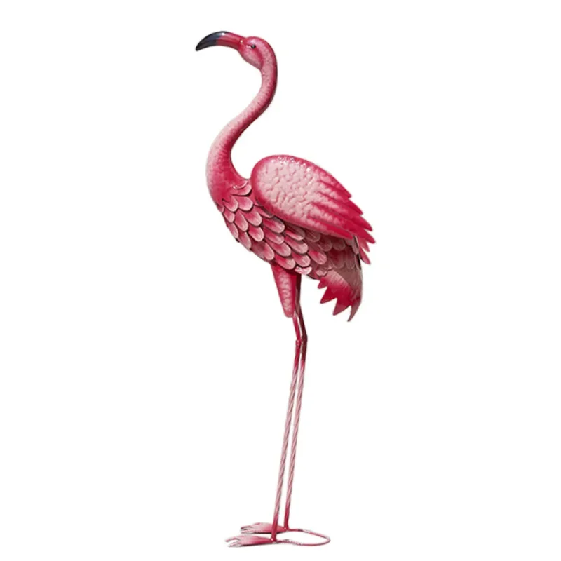 Flamingo ornaments  new horticultural simulation animal courtyard outdoor balcony garden floor living room creative decoration