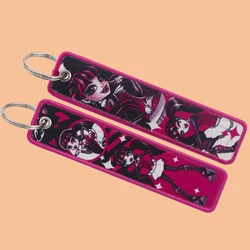 Animated Figure Keychains for Car Motorcycles Keys Holder Keyring Fashion Jewelry Accessories Gift 1PCS