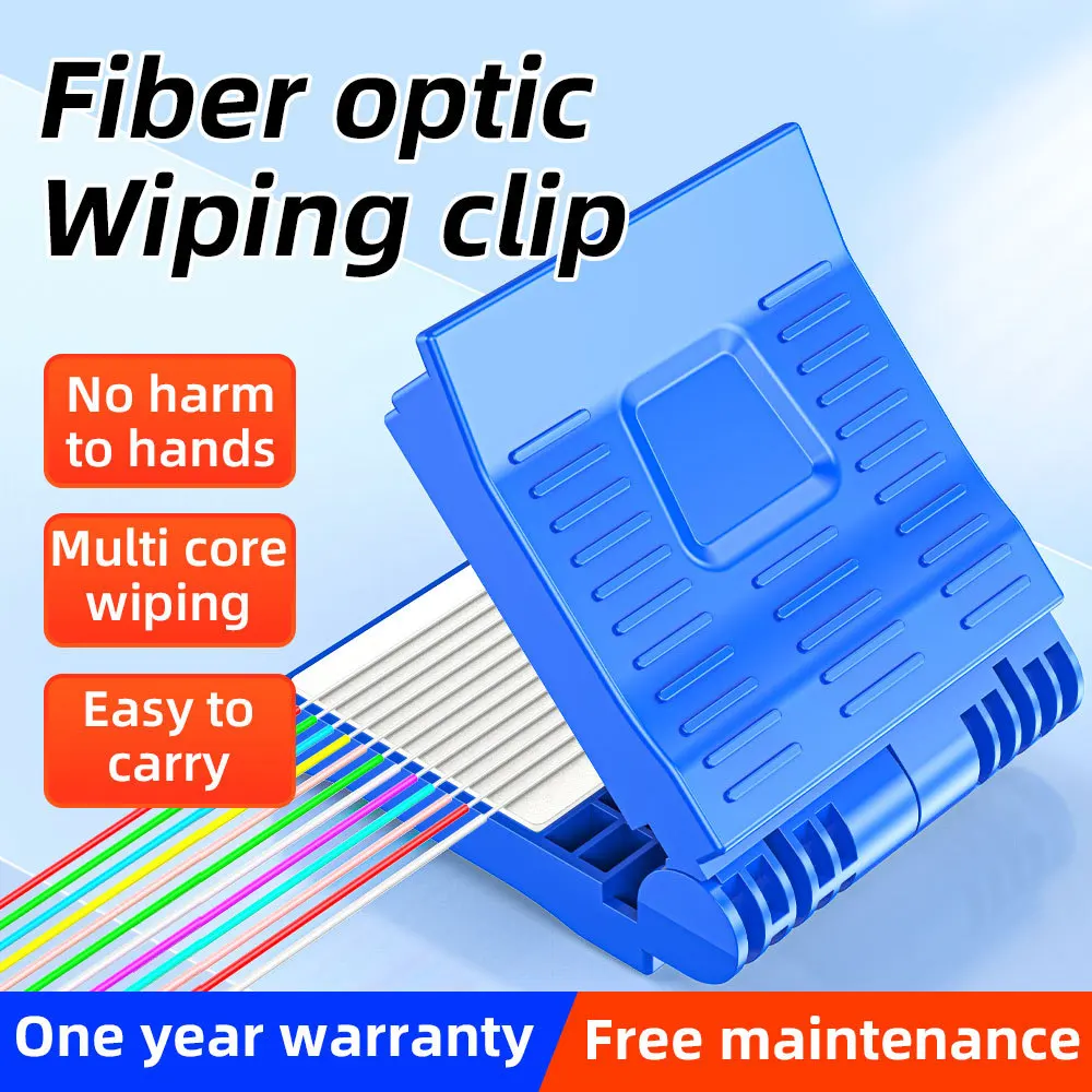 

NINGJING Fiber Optic Wiping Clip Fiber optic cleaning Fiber optic cleaning and wiping device Fiber optic cleaning tool