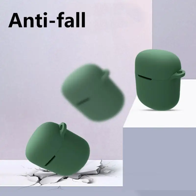 Silicone Earphone Case Anti Slip Sweat Proof Fingerprint Resistant Washable Sleeve for SR2 Travel Outdoor Use