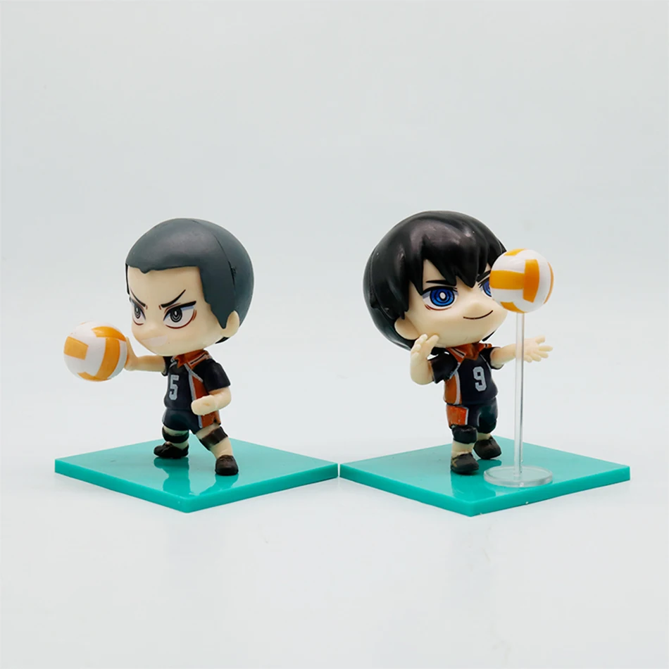 Authentique COSBI Haikyuu!! Boîte aveugle Figurine en PVC à collectionner tendance - Hinata Shoyo Kageyama Tobio - Poupée cadeau surprise anime