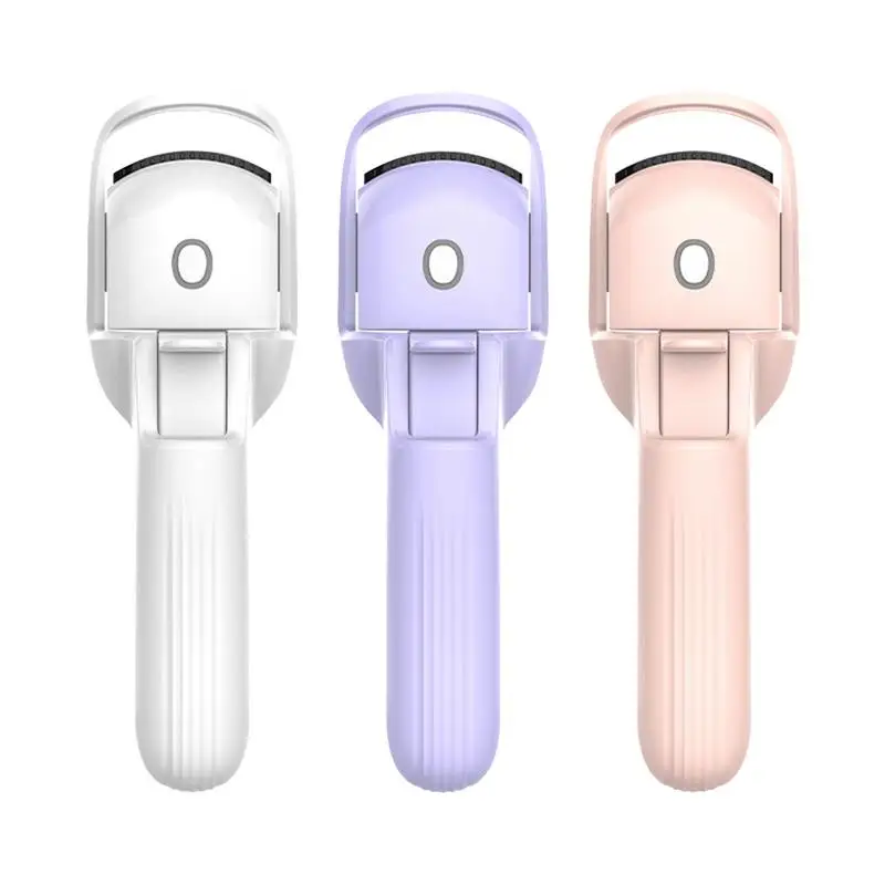 Electric Eyelash Curler Fast Heating Portable Eye Lash Perm Shaping  Lasting Curling Thermal Eyelash Clip  USB Charging Model