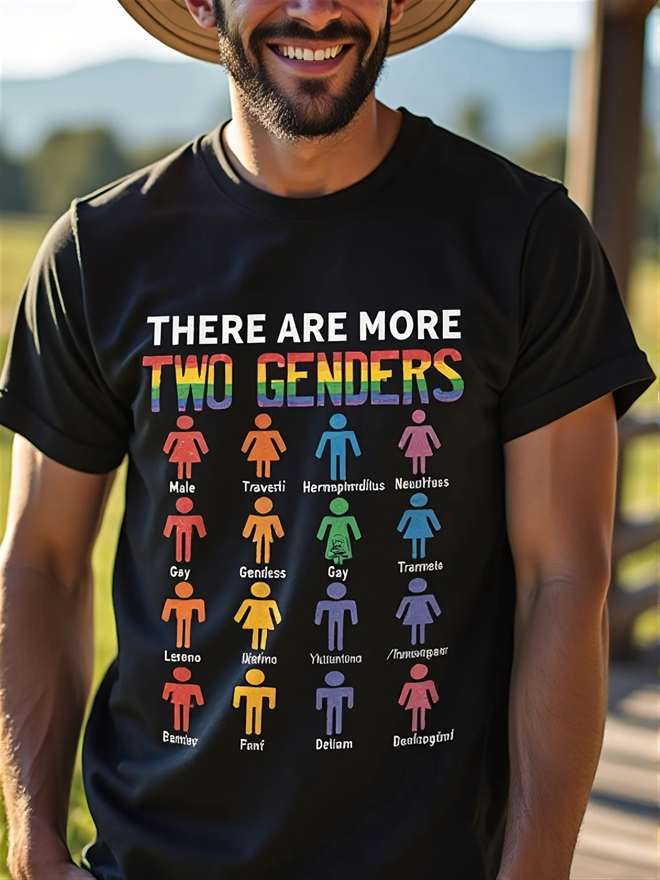 Gender-Neutral Black Graphic Shirt Displaying 16 Distinct Gender Symbols And Equality Message, Perfect for Pride Parades And Supporting LGBTQ Rights Adolescents, for Menager Extra Long PlusSize, PLUS SIZE