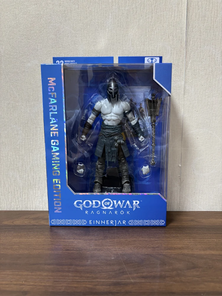 Mcfarlane Toys Kratos/Einherjar Ragnarok/Fallout Joshua Graham New Vegas/T-45/T-60 Paladin Danse 7in Action Figure Model Doll view 2