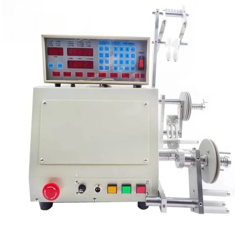 

Автоматический намоточный станок для проволоки 0,03-1,2 мм, 1 шт., высококачественный, новый, компьютерное управление, AC220/AC110V