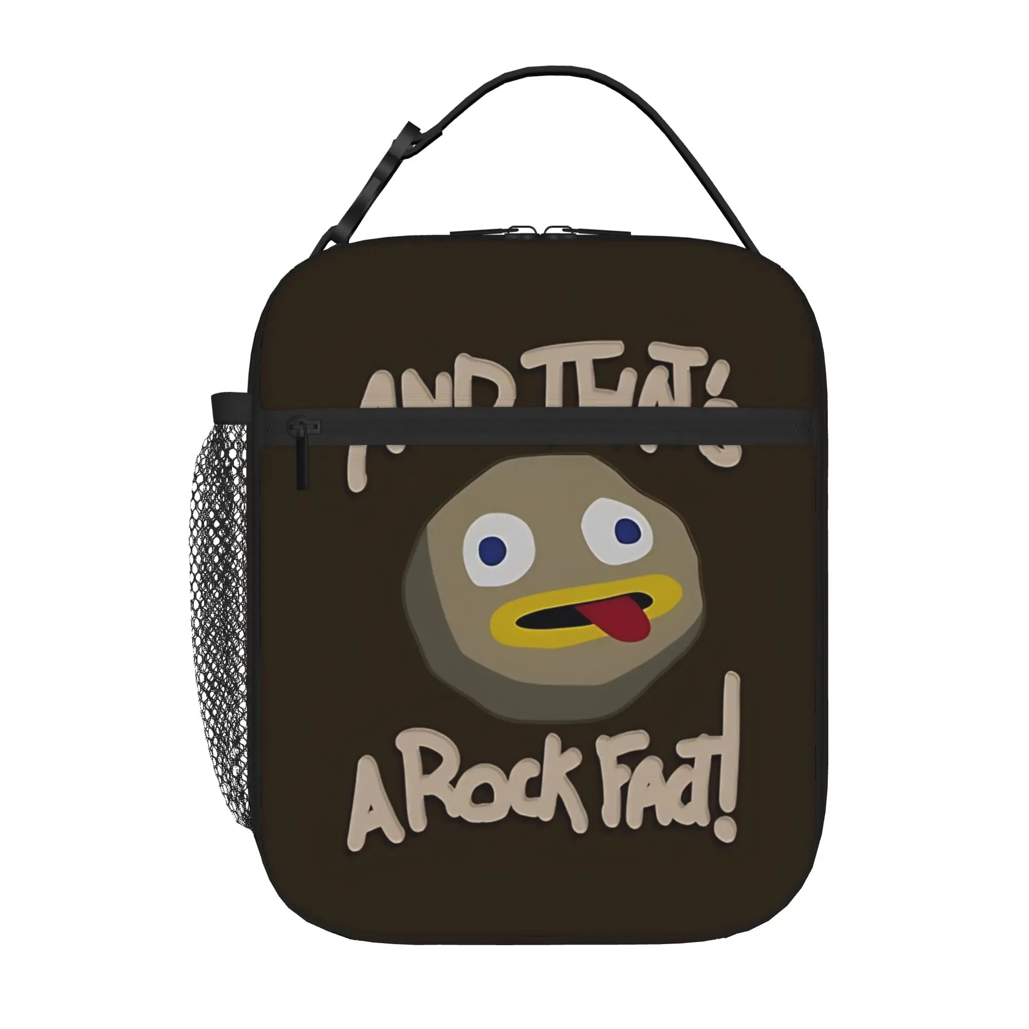 1 Piece Portable Lunch Container Rockfactual Zipper Closure Durable Pocket OTGW For Lunch Box Bag