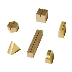 Ins Figuren Nordic Gold Bruiloft Receptie Plaats Kaarthouder Stand Nummer Naam Tafel Menu Foto Foto Clip Kaarthouder