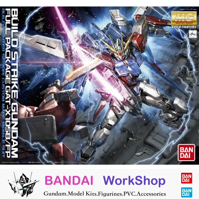 Bandai 1/100 MG Build Strike Gundam Full PackageAction Figure Assembly Model Kit Collectible Gifts