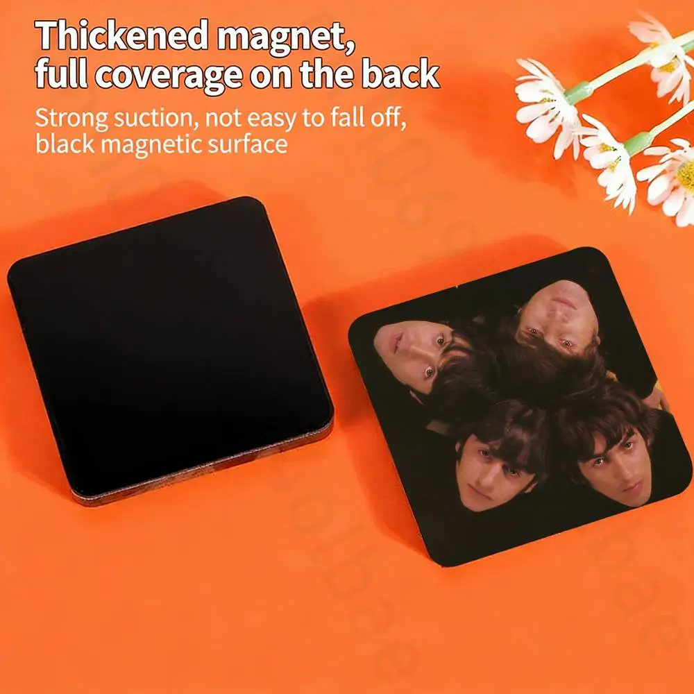 The B-Beatles Band Fridge Magnets Magnetic Refrigerator Memorial Gifts For Kitchen Office Locker Travel Home Deco