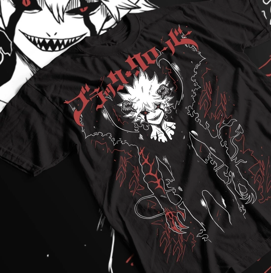 Camiseta de trébol negro Yami Sukehiro, camiseta Unisex de Manga de Anime, camiseta de todas las tallas S-4XL para mujer y hombre, moda de algodón Y2K de verano