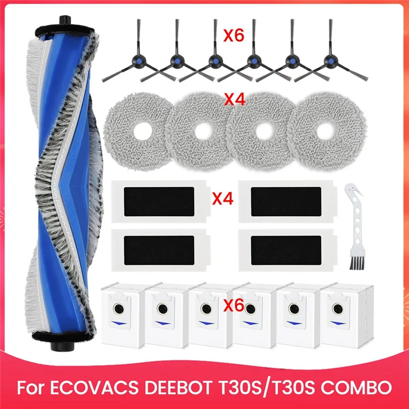

A63X-аксессуары для ECOVACS DEEBOT T30S/T30S COMBO, запасные части для робота-пылесоса