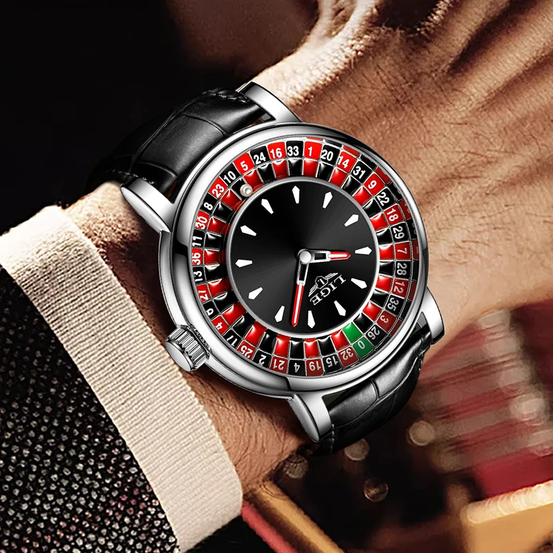LIGE Top Brand Classical Watches Men Business Casual Luxury Mens Watch Waterproof Luminous Quartz Wristwatches Reloj Hombre 2025