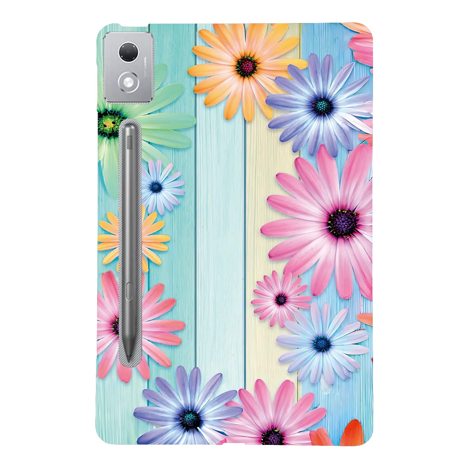 

For Lenovo Tab P12 Pro 12.7 2025 / Xiaoxin Pad Pro 12.7 (2025) Case Pattern Printing Slim Soft TPU Tablet Cover - Sunflower