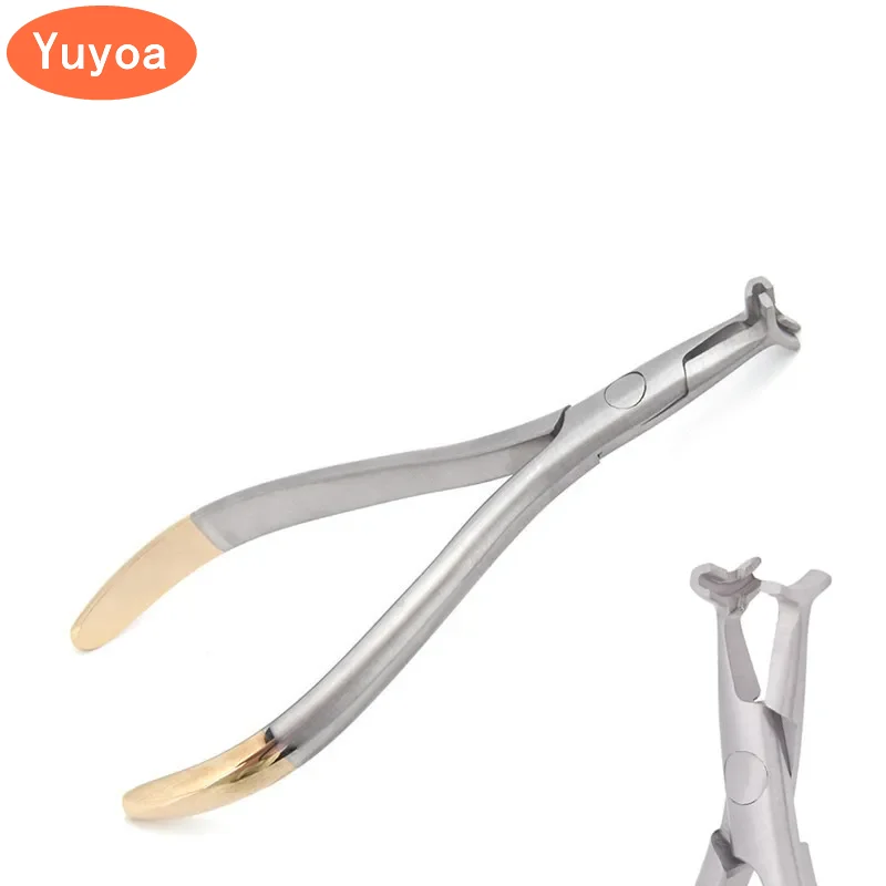 3pcs Dental End NiTi Bending Plier Orthodontic Pliers Instrument Arch Wire Distal End Back Bend Forceps Dentist Tool