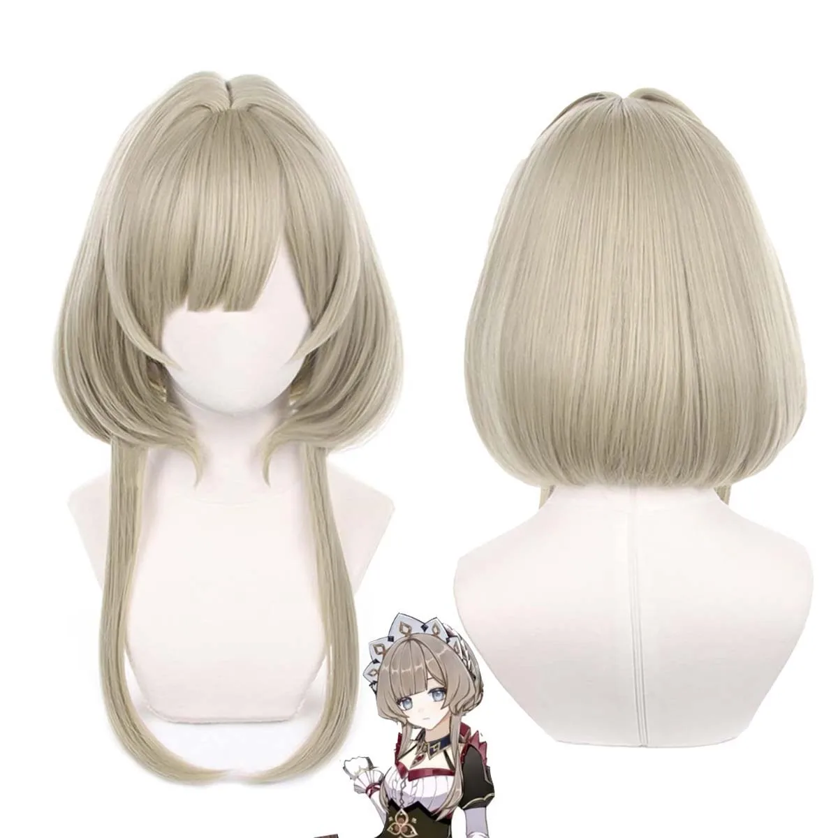 

Игра Genshin Impact Sandrone Marionette Косплей Парик