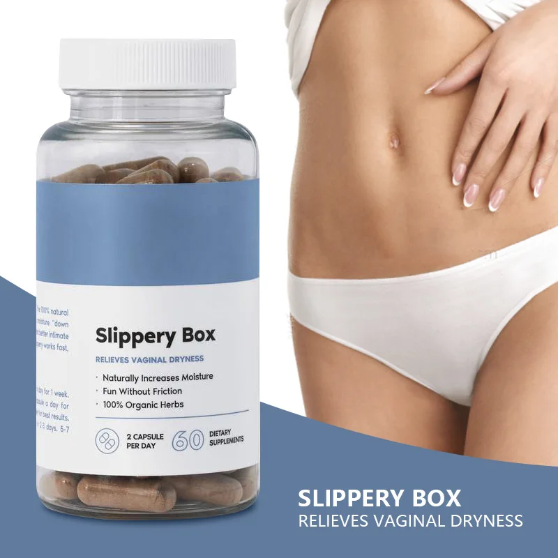 

Hydrating Capsules Slippery Elm Bark 60 Capsules Natural Moisturizing Health Supplements