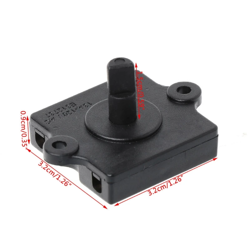 B3200 Rotary Switch 4 Position 3 Speed Heater Blower Fan Switch Control Knob