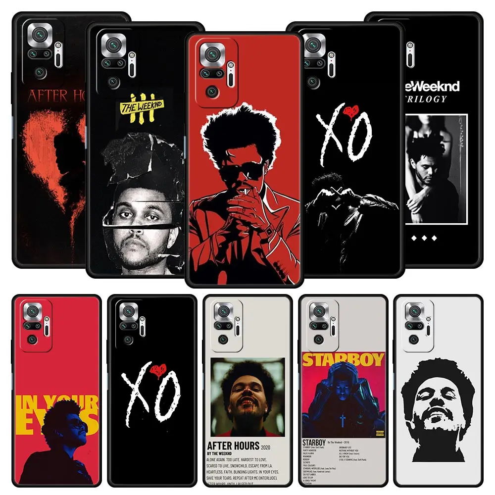 

Phone Case For Xiaomi Redmi Note 14 13 12 5G 9S 9 10 11 Pro Plus 4G 9T 14C 13C 12C 10C 9C 9A Cover The Weeknd Minimalist Poster