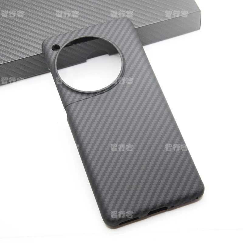 ZXKE Carbon Fiber Case For OnePlus 12 Embedded Iron Sheet Magnetic Car Support Magsafe Aramid Fiber Shell