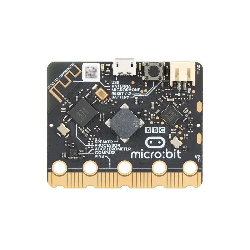 Placa de desarrollo Original BBC micro:bit V2.2, placa de expansión, Kit de Robot, placa base Python programable