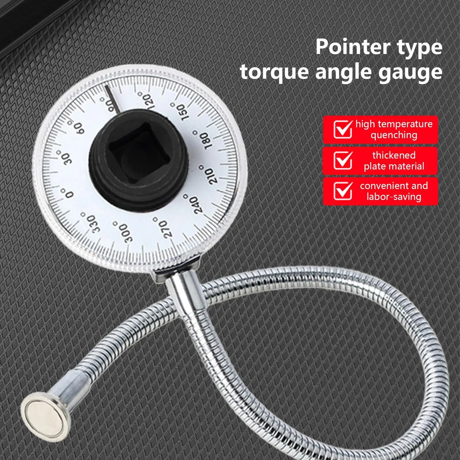 

Angle Torque Gauge Precision Professional Calibrator Torque Wrench Degree Gauge for Automotive Gear Corner Table Saw Measurement