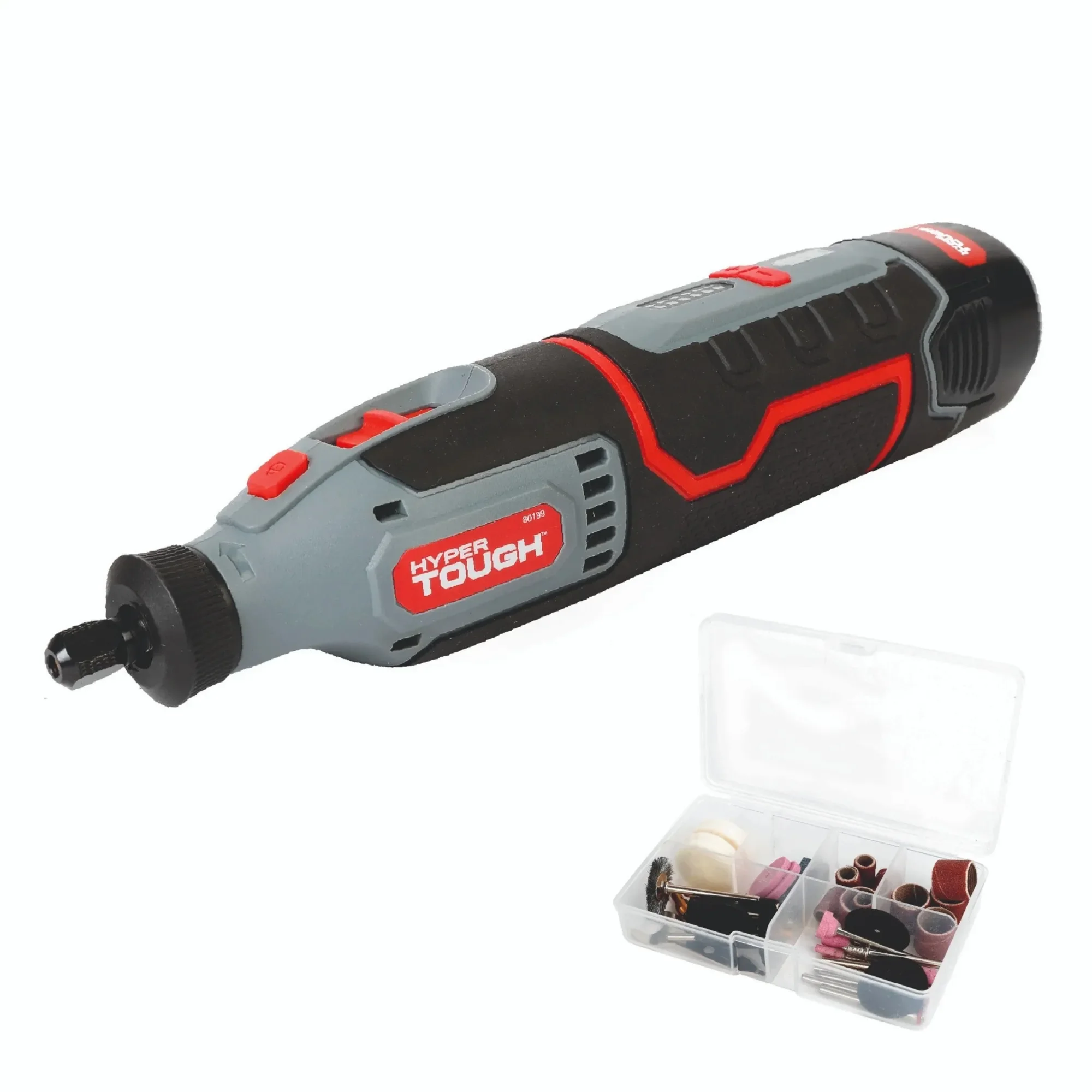 12V Cordless Rotary Tool Kit 40 Pcs, Variable Speed Electric Grinder for DIY Craft Polishing Cutting Drilling