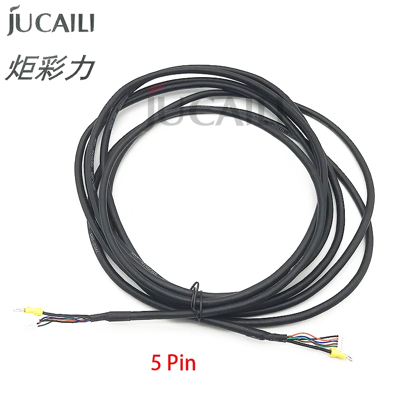 JUCAILI Senyang Board black signal Cable 5/9pins wire for XP600/TX800/DX5/DX7/4720/i3200 Solvent Plotter Power signal Line