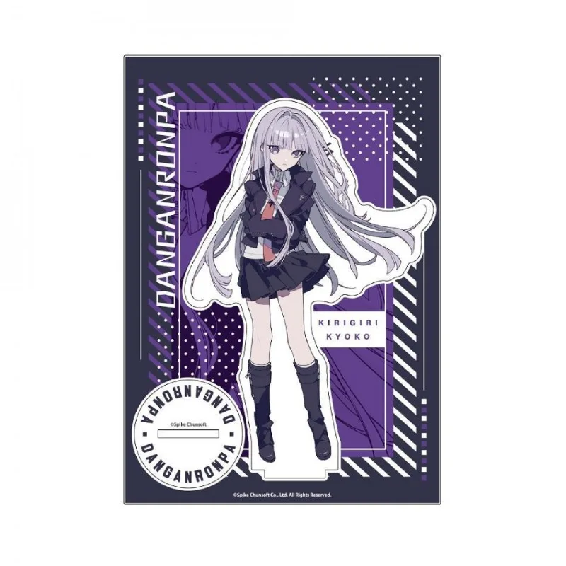 Danganronpa Acrylic Stand Keychain Makoto Naegi Kyoko Kirigiri Kaede Akamatsu Limited Anime Character Trendy Toy Desk Ornament