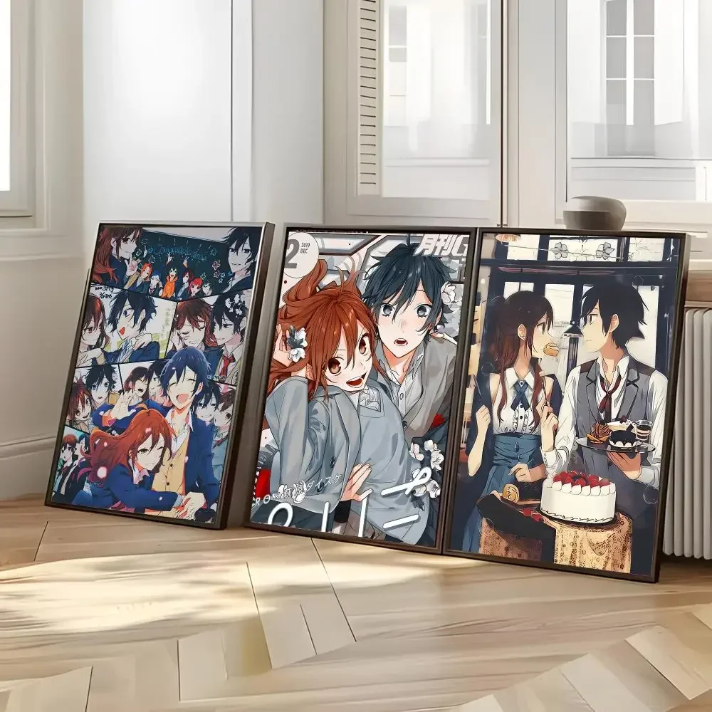 Anime Romance Horimiya Poster Distinct Home Decor Concepts Chic Indoor Art Pieces
