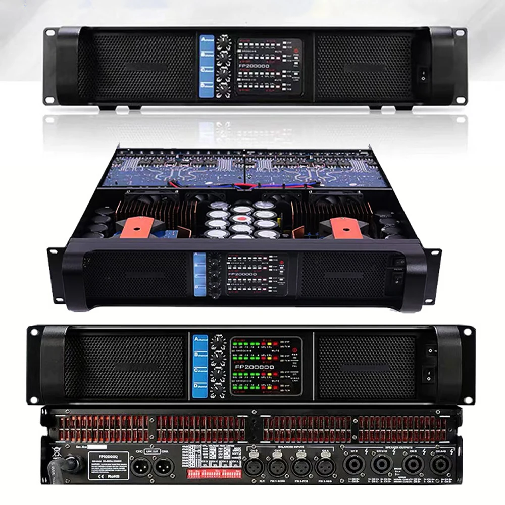 FP20000q Class Td Pro Audio Power Amplifier Professional 20000wl Sound Equipment/Amplifiers/Speaker 4 Channel Audio Amplifier