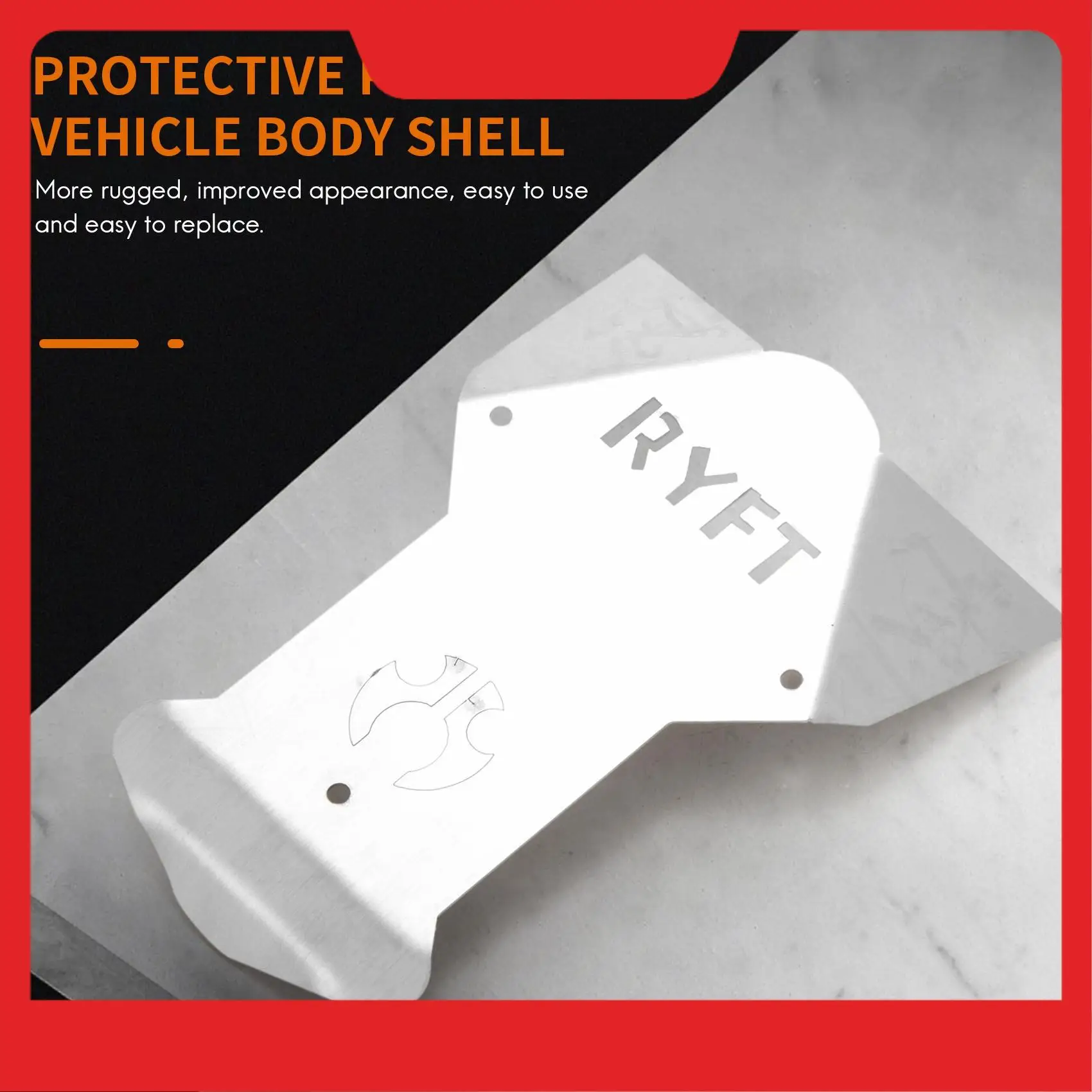 Metal RC Car Body Shell Guard Protection Plate Armor Kit For AXIAL RBX10 Ryft 1/10 RC Crawler Upgrade Parts