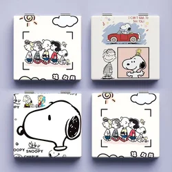 Snoopy Mirror Cute Cartoon Anime Graphic Print Take It with You Make-up Mirror Portable Fashion Mirrors Birthday Party Gifts New