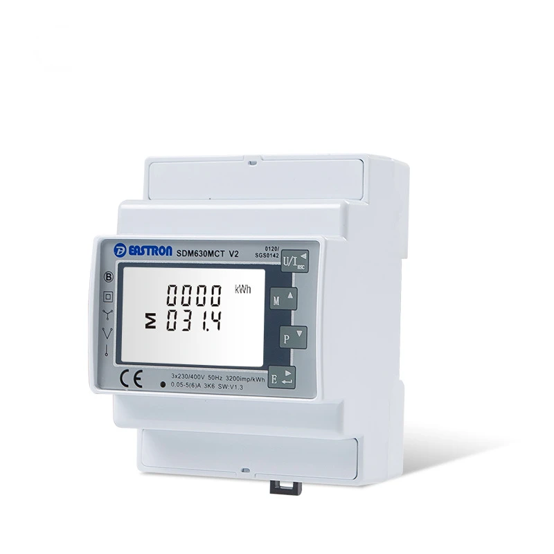 Sdm630mct Three-Phase Multi-Function Electric Meter European Standard  Modbus Remote Communication